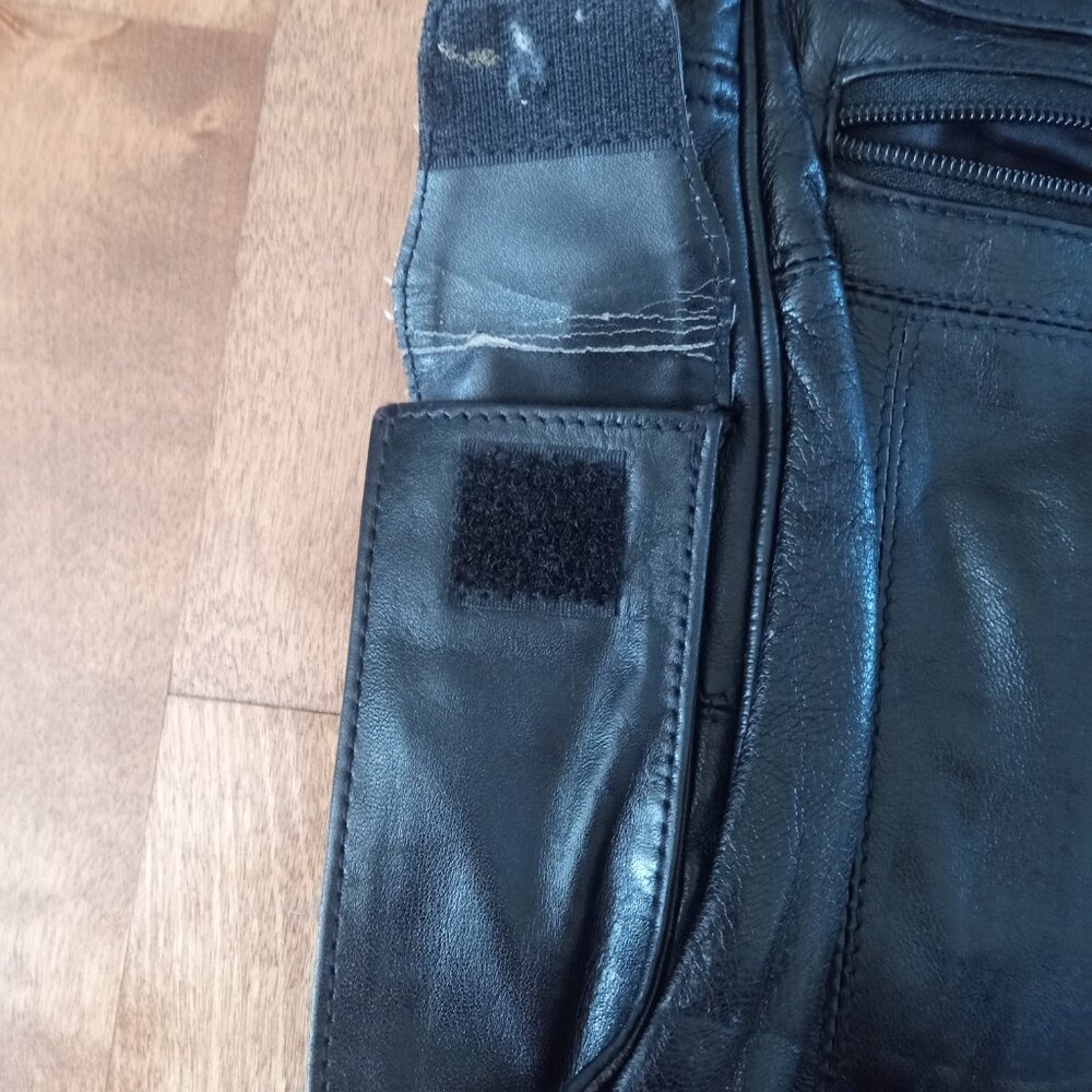 SMALL LEATHER BACKPACK - Picture 6 of 16